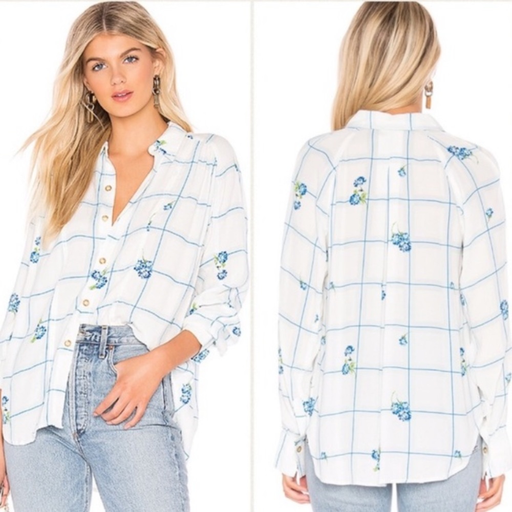 Free People Window To My Heart Top
